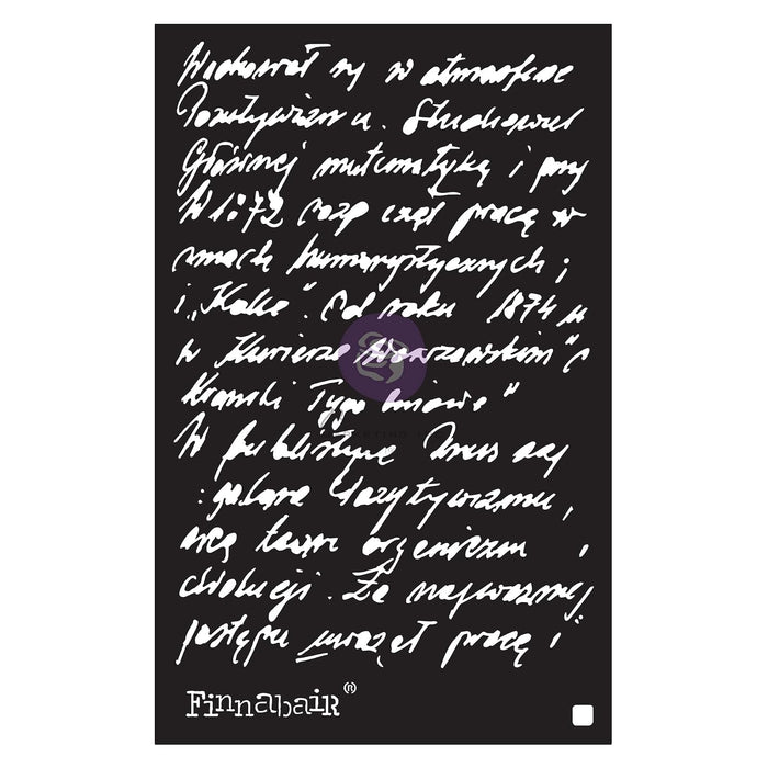PRIMA MARKETING INC Template Stencil, Ghostwriter - 6"x9", Multicolored