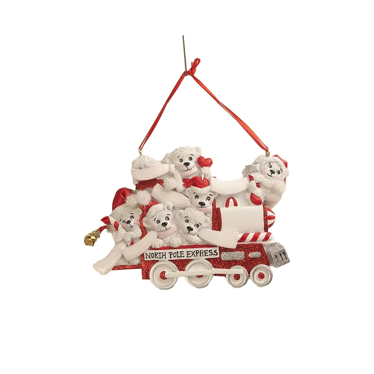 Kurt S. Adler Hanging Ornament, 4 Inch, Red