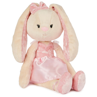 GUND Toy Figure, One Size, Pink Curtsy Ballerina Bunny