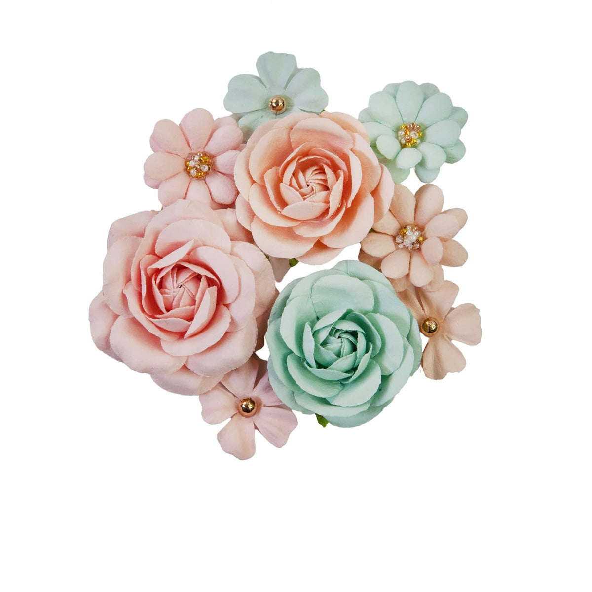 PRIMA MARKETING INC Artificial Plant, Miel Flowers Corazon 9 Pcs, 1.5"-2.5", Mie