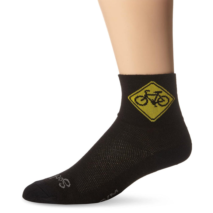 SockGuy Socks, Medium, Black