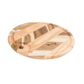 Lipper International Cutting Board, 14"L x 14"W, Acacia and Rubberwood