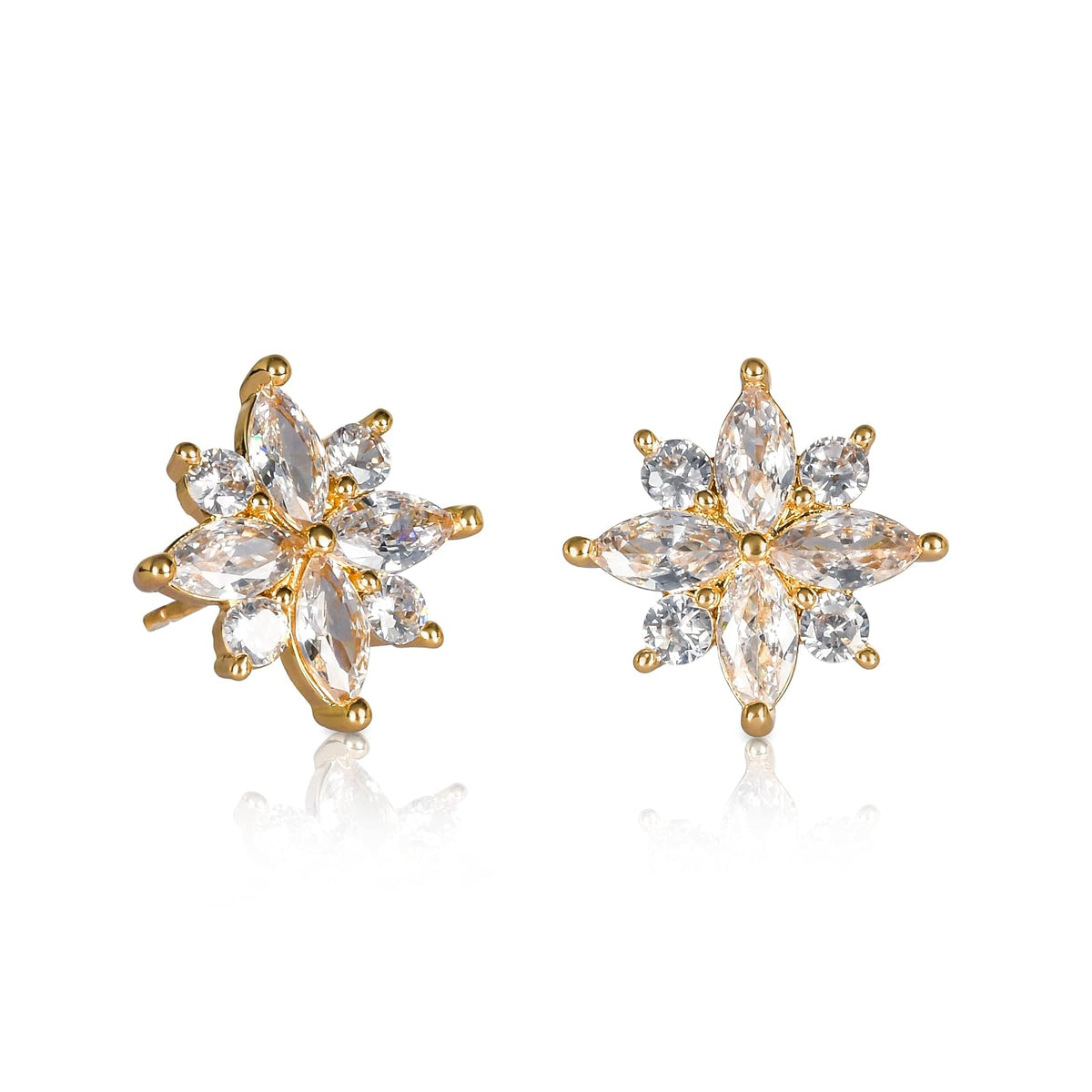 ZAVANA Earring, Gold/Design 2, Contemporary