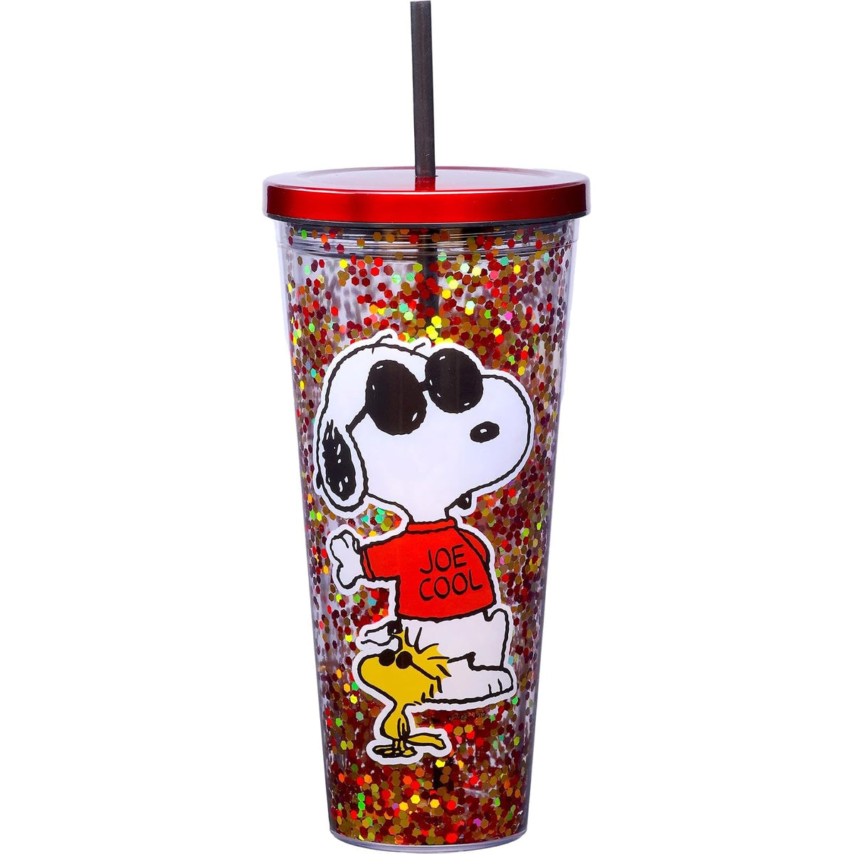 Spoontiques Drinking Cup, 32 Ounces, Peanuts Joe Cool