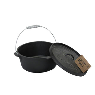 Old Mountain Dutch Ovens, Large, Dark Brown