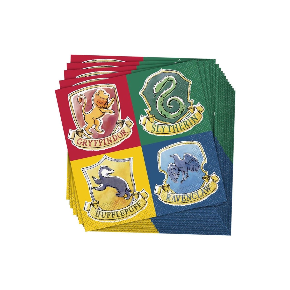 Unique Disposable Napkin, 6.5" x 6.5", Multicolour