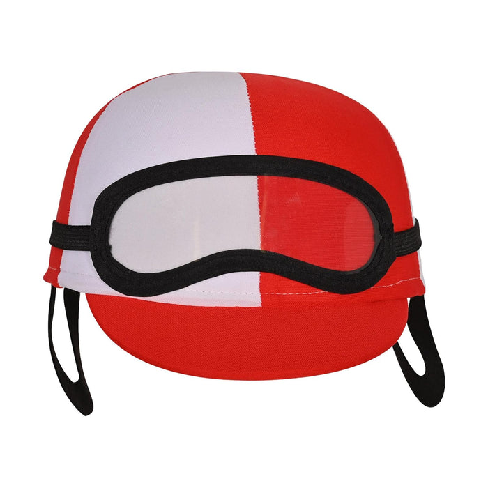 Beistle Costume Headwear, One Size, Red/White/Black