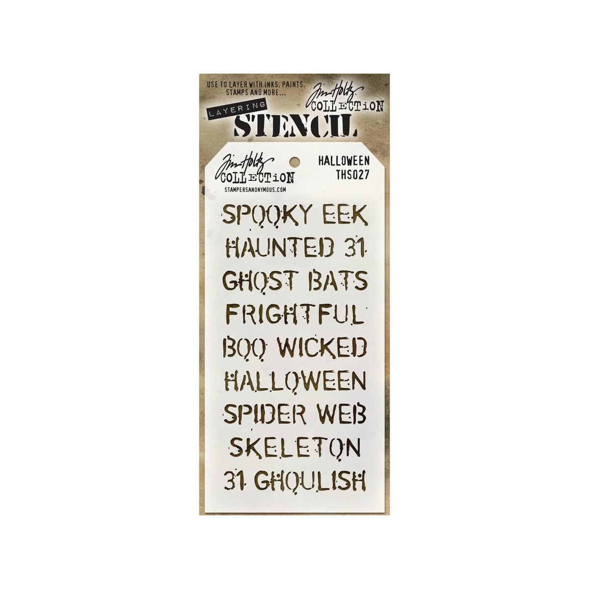Stampers Anonymous Template Stencil