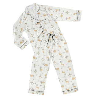 Bella Sleep + Spa Pajamas, Medium, Oh Deer