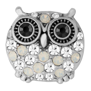 Coco + Carmen Charm, 0.75 x 0.75 x 0.38 inches, Silver