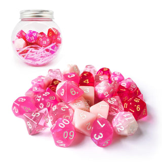 BESCON DICE Game Dice, Standard size, Blossom Set