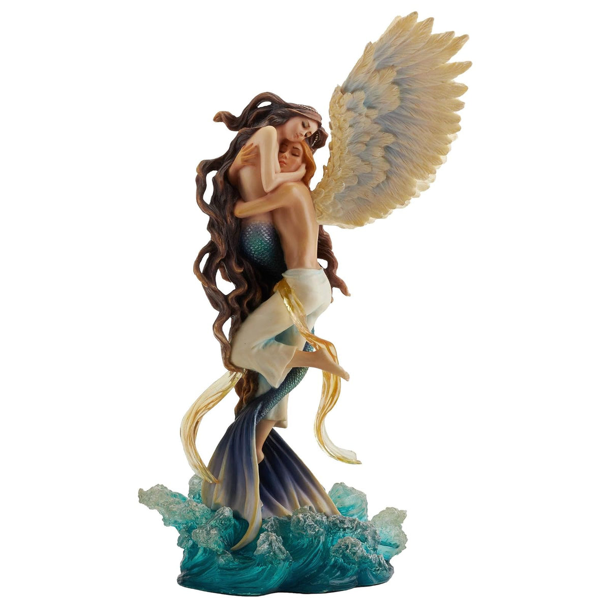Unicorn Figurine, L 5 1/8 * W 6 7/8 * H 12 inches, Multicolor