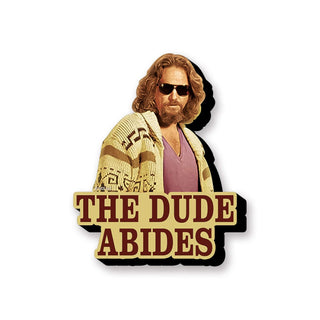 AQUARIUS Decorative Magnet, The Dude Abides, Fridge Magnet