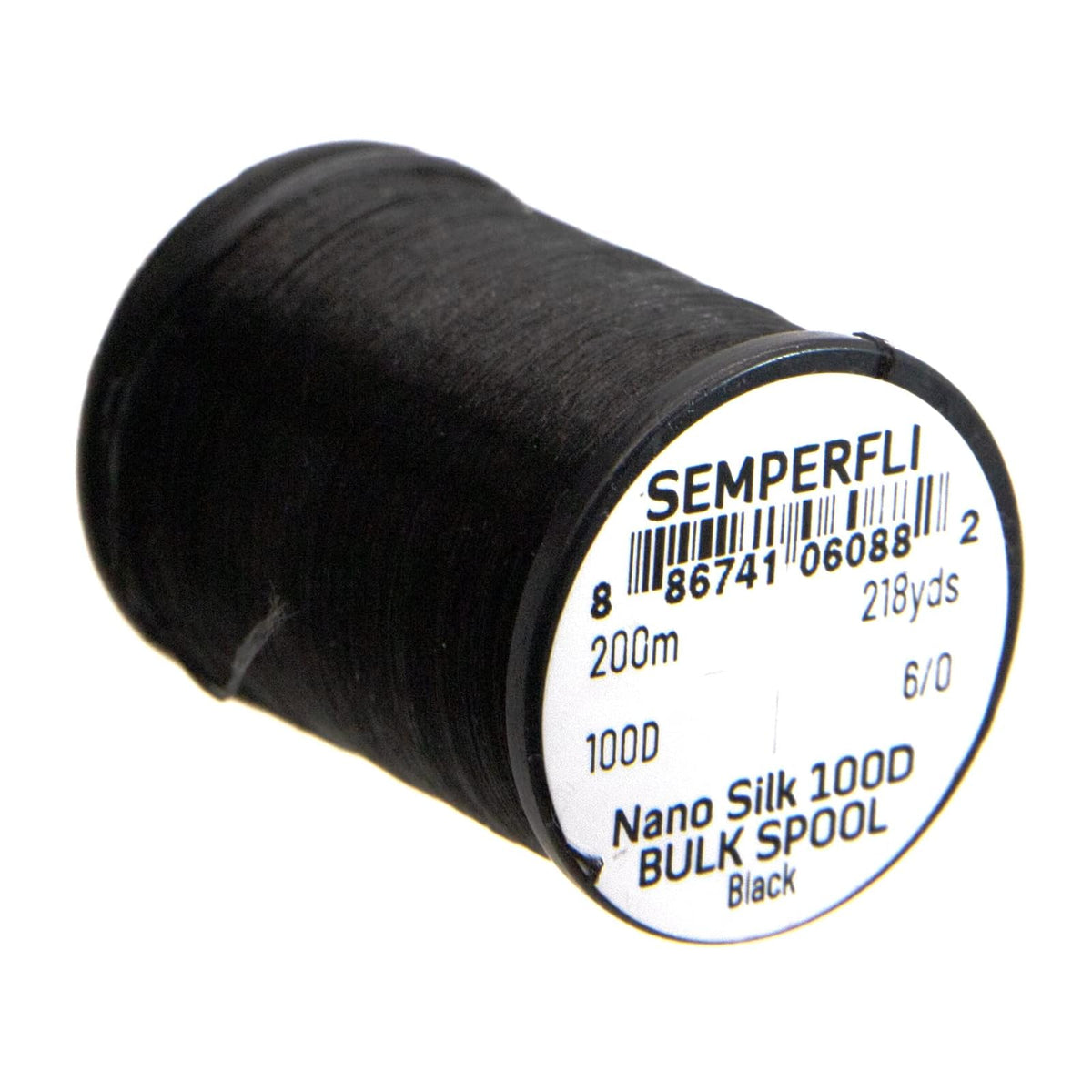 Semperfli Fishing Line, #10 to #2/0, Black