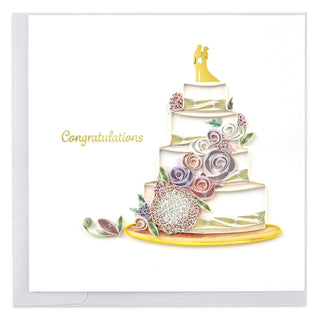 Quilling Card Greeting Card, 6 in. x 6 in., Multi