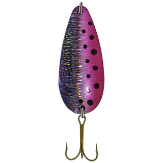 Sierra Spoon Fishing Hook, 1/2-Ounce, Pink/Black Dot
