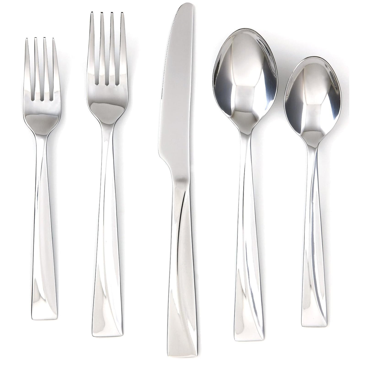 Cambridge Flatware, 20 Piece, Mirror Finish