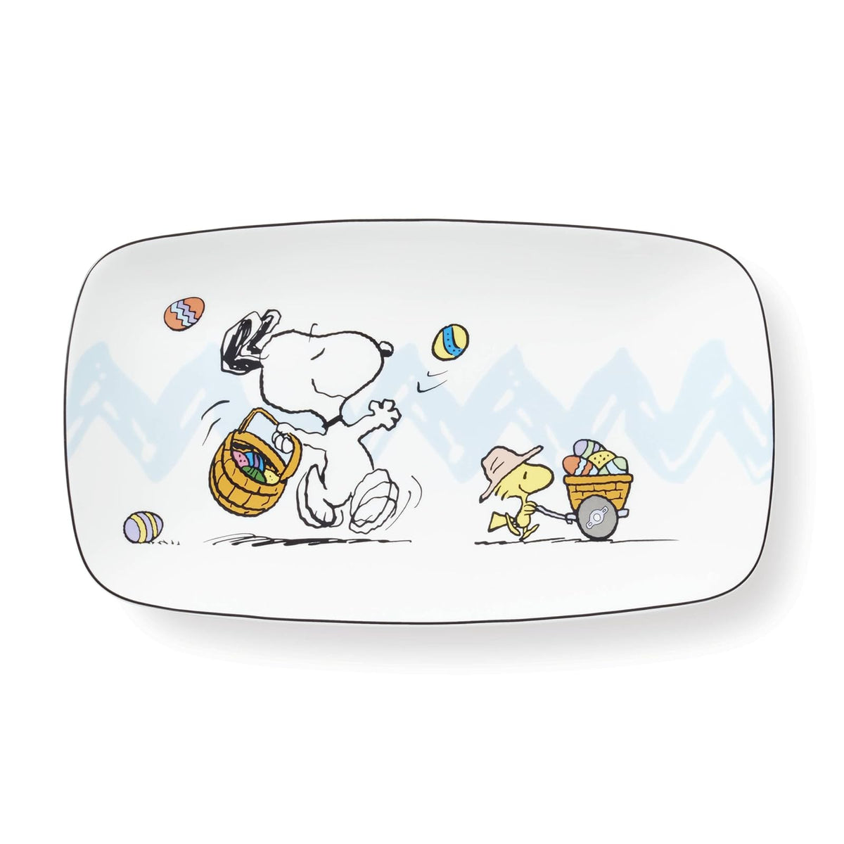 Lenox Tray, 13.8" x 6" x 2", Multicolor