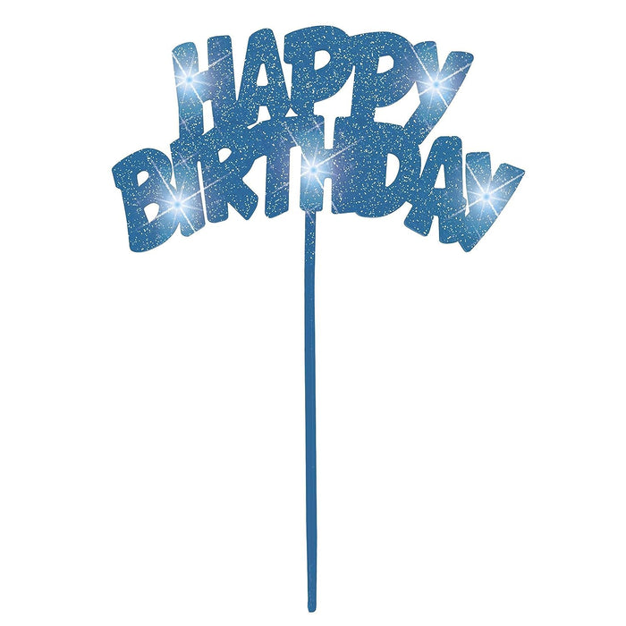 Unique Industries Unique Party Decoration, 6.2" x 10.2", Blue