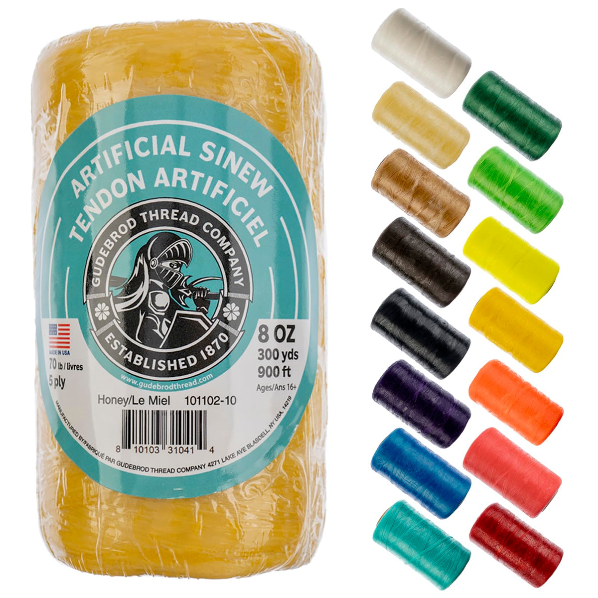 Gudebrod Yarn, 900ft, Honey