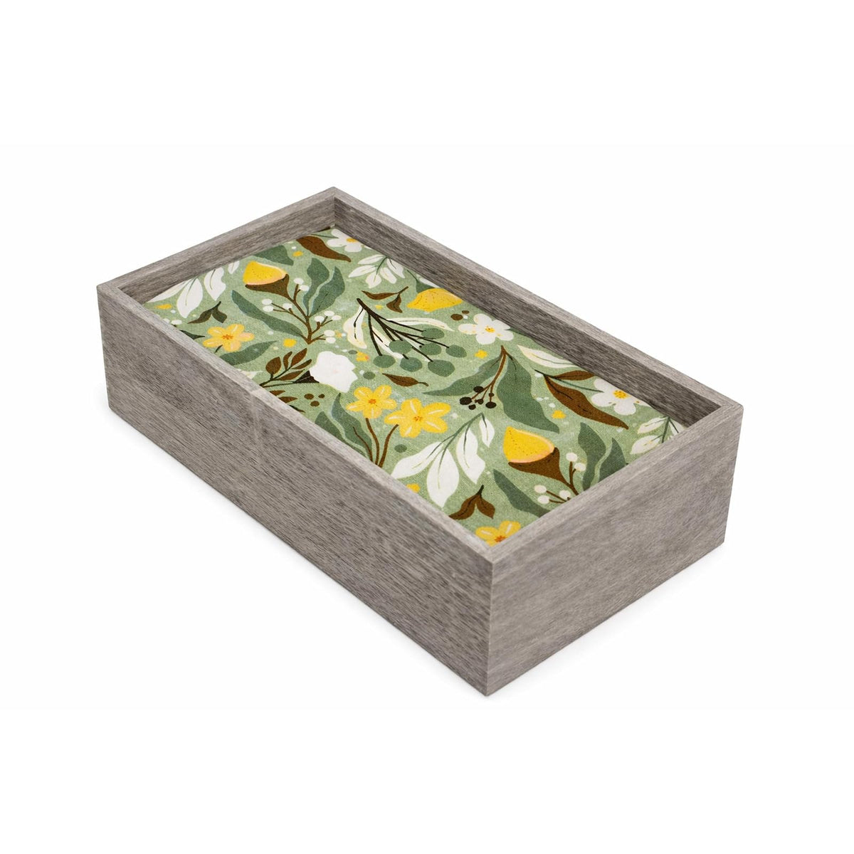 Boston International Napkin Holder, 8.75" x 4.75" (Fits Guest Towel Size), Grey