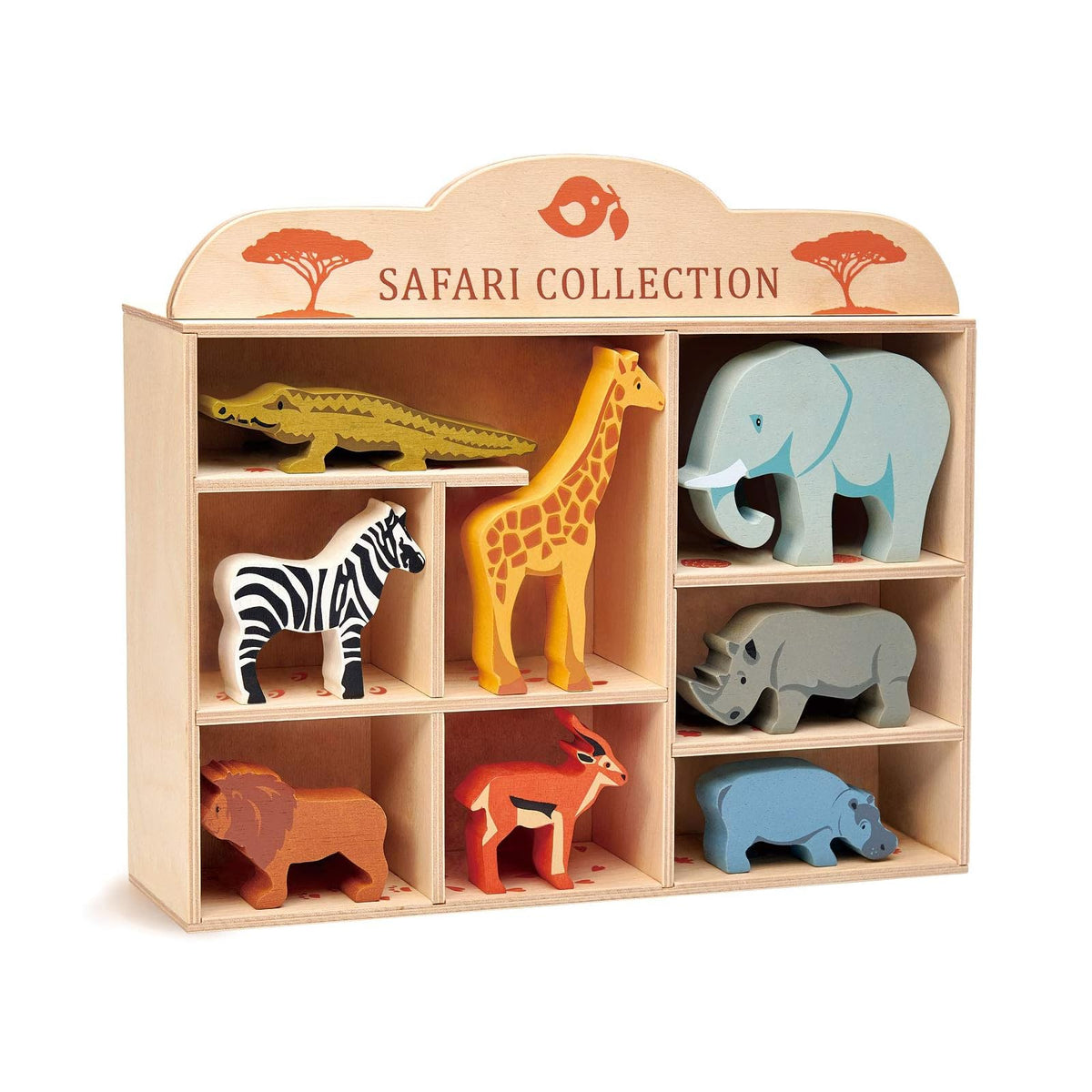 Tender Leaf Toys Toy Figure Playset, 14.96 x 2.95 x 12.6 inches, Wooden