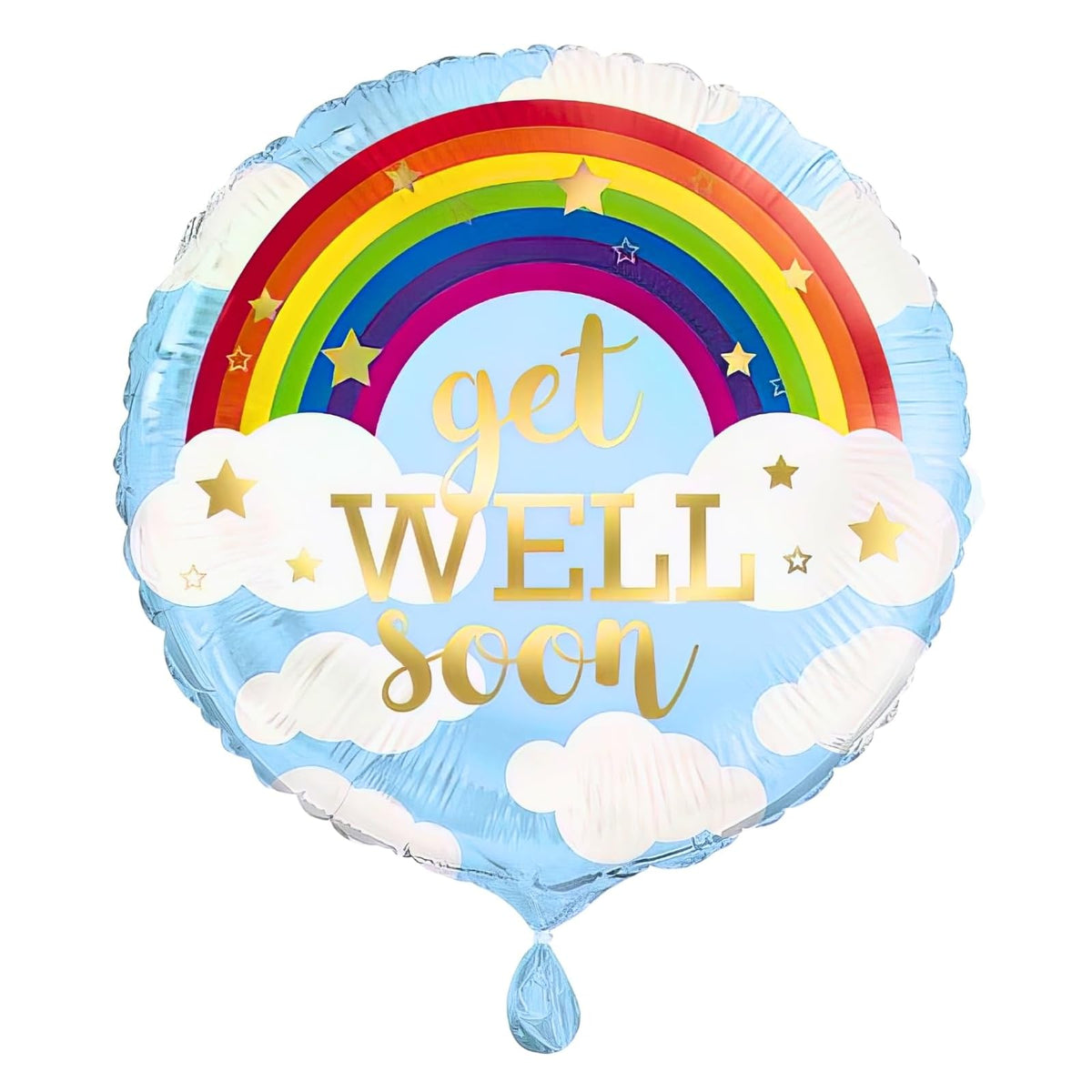 Unique Balloon, 18 inches, Multicolor