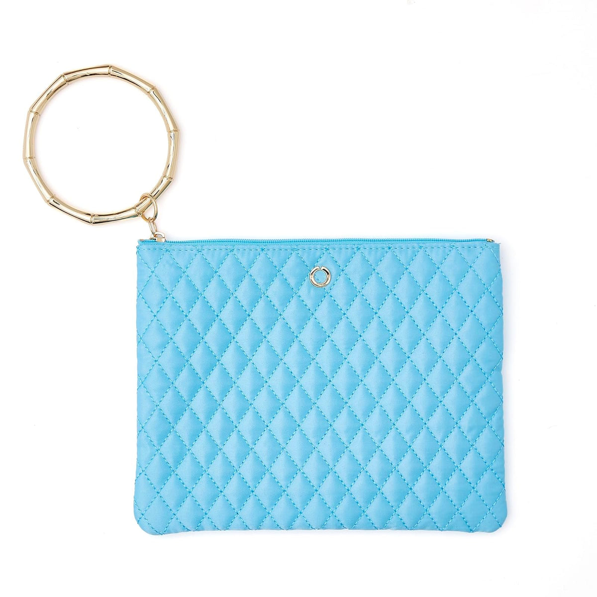 Oventure Handbag, Blue, Bracelet Pouch, Clutch Bag