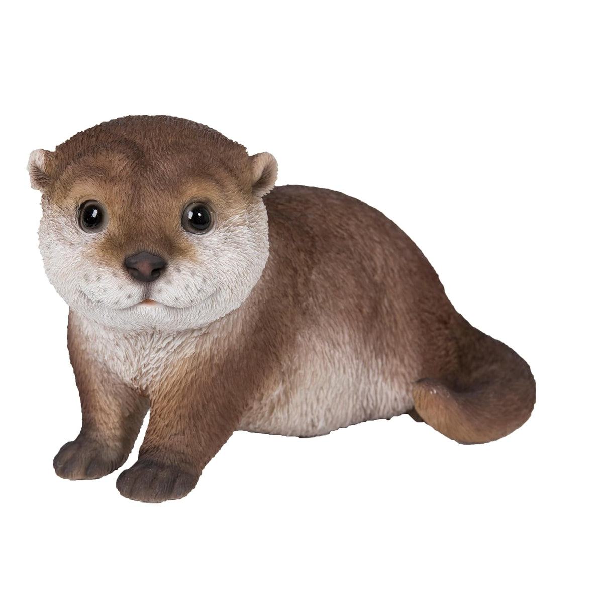 HI-LINE Figurine, 7.4 inches x 4.53 inches x 4.53 inches, Brown, White