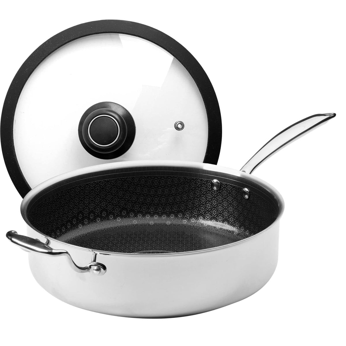 Black Cube Saute Fry Pan