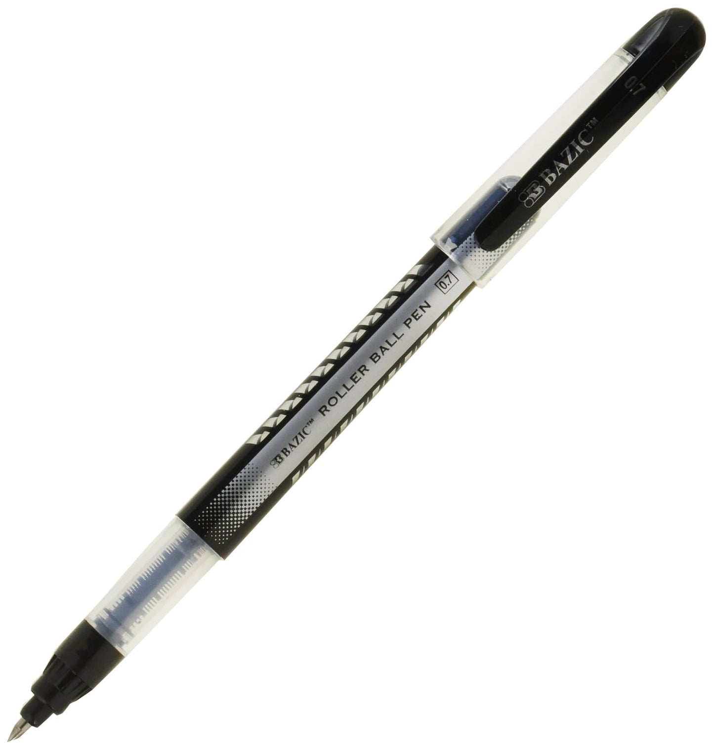 BAZIC Taylor Black Color Rollerball Pen (3/Pack)
