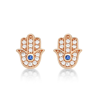 Diamond Treats Earring, Rose Gold, Stud