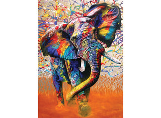 Anatolian Puzzles, 18.1'' x 26'', African Colours