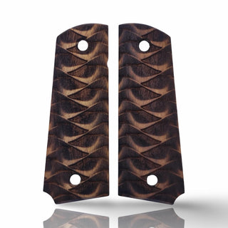 Zib Grips Gun Grip, 1911 Grips, Wave Pattern