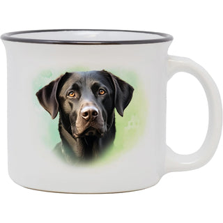 Spoontiques Drinking Cup, 14 Ounces, Black Lab