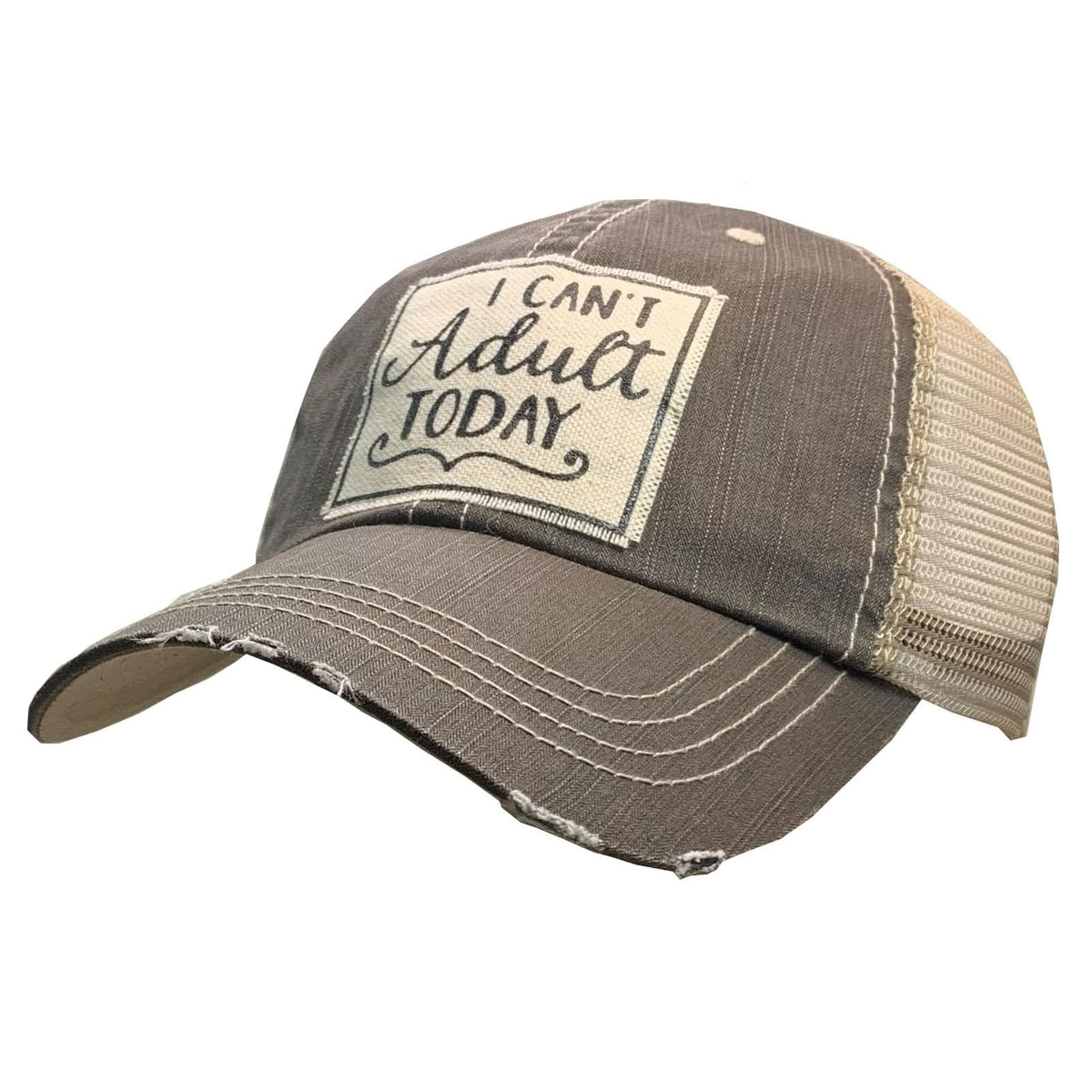 VINTAGE LIFE Hat, Light Brown, Vintage