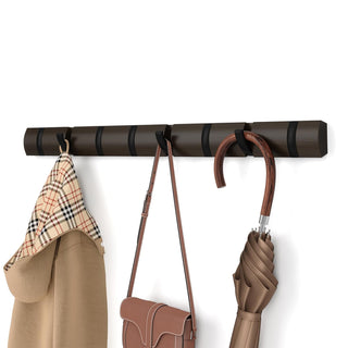 Umbra Storage Hook, 8 hook, Walnut/Black