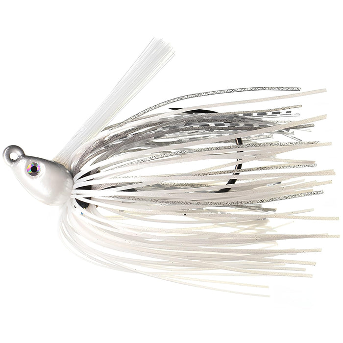 Dirty Jigs Swim Jig (Pearl Ghost Shiner, 1/2 Oz.)