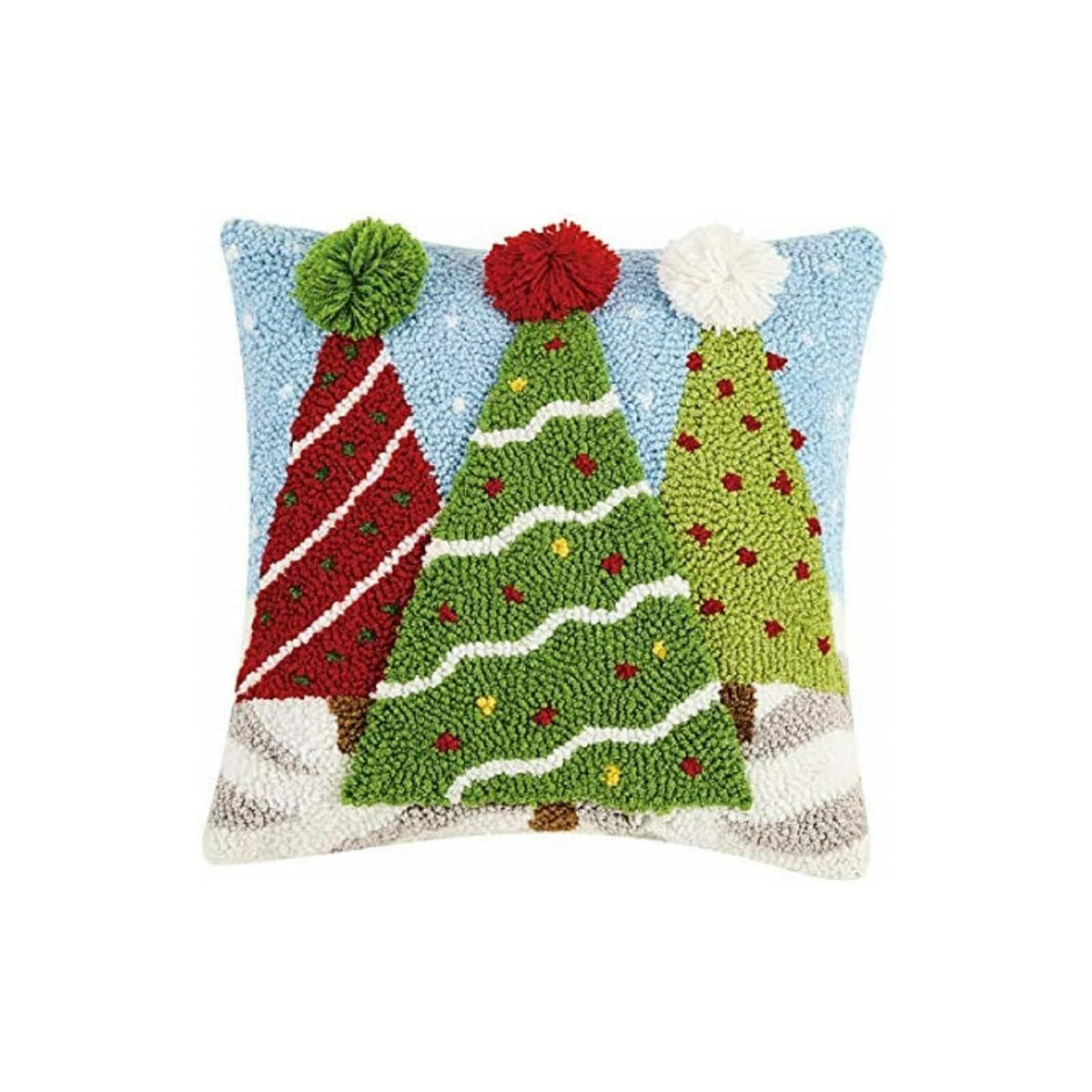Peking Handicraft Pillow, 14 inches x 14 inches, Multicolor