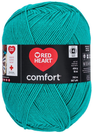 Red Heart Yarn, 4 (Medium), Jade