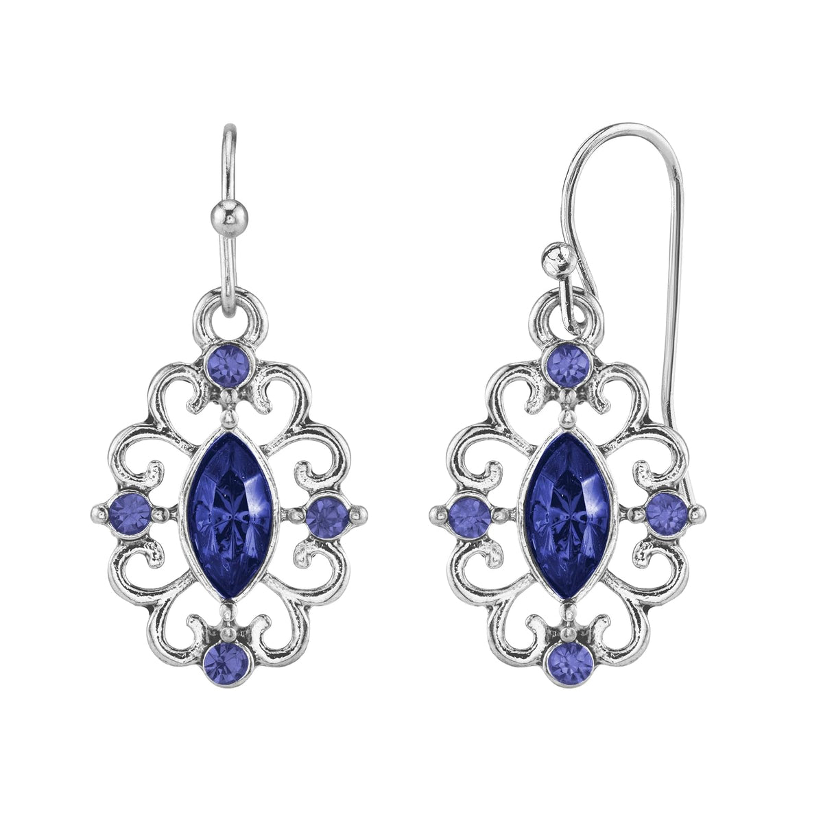 1928 Jewelry Company Earring, One Size, Ocean Blue