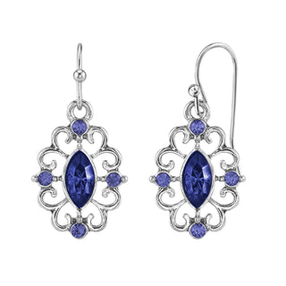 1928 Jewelry Company Earring, One Size, Ocean Blue