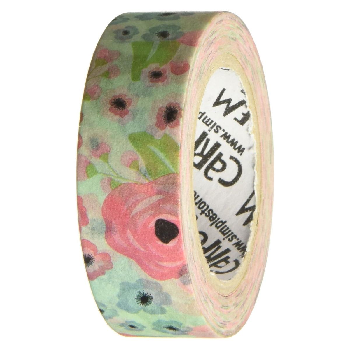 Simple Stories Adhesive Tapes, 7.75x8.75 inch, Pink, Teal, Blue