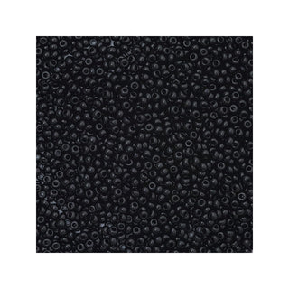 John Bead Craft Bead, 10/0, Opaque Black