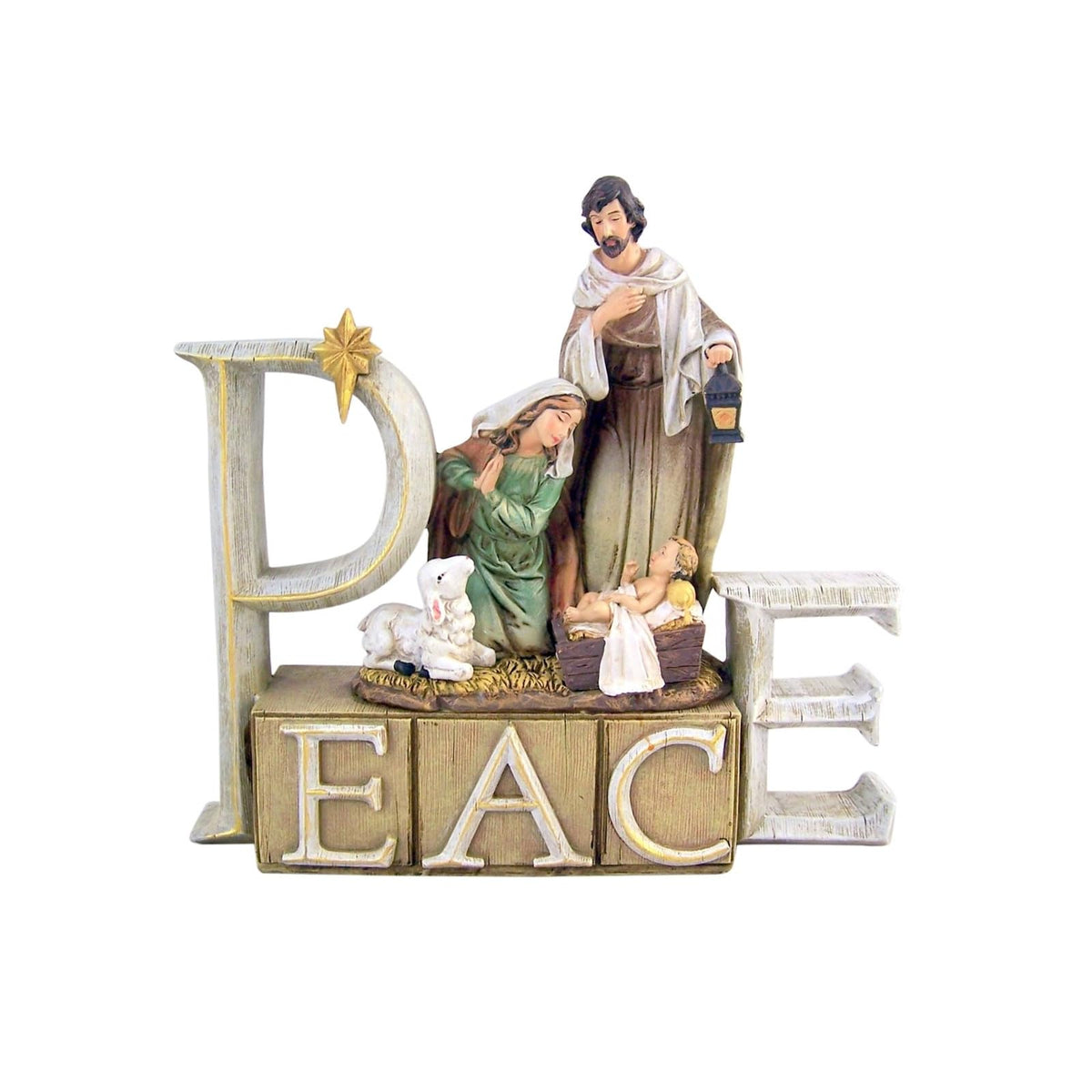 Avalon Gallery Figurine, 9 x 8-Inch, White
