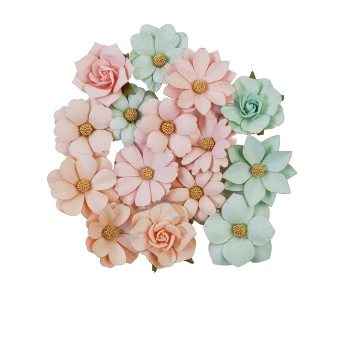 PRIMA MARKETING INC Art And Craft Supply, Miel Flowers Dulce Miel 15 Pcs, 1.5"