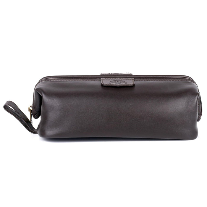 JYS Enterprise Dopp® First Class Seasoned Traveler Admiral Kit Brown
