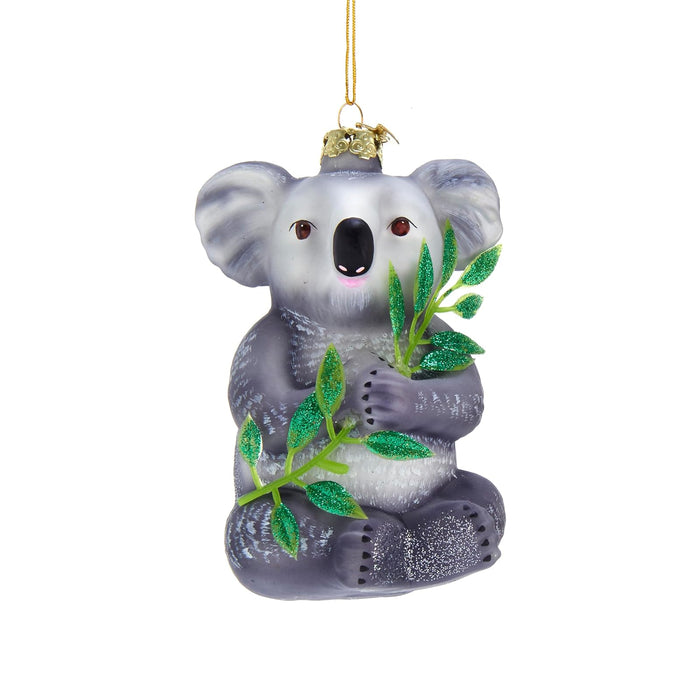 Kurt Adler Noble Gems™ Koala Glass Ornament, 4.75"