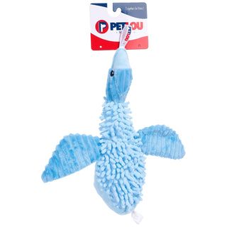 Pet Lou Pet Toy, 12 inches, Blue