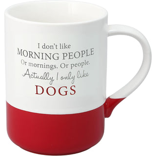 Pavilion Gift Company Drinking Cup, 18 Ounces, Red, Gray, White